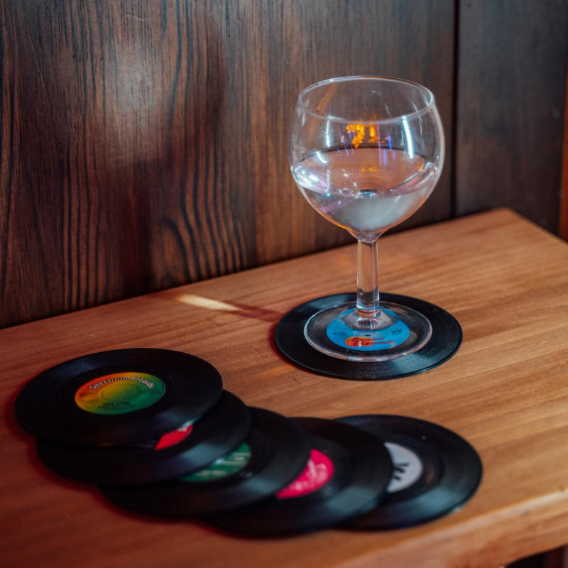 POSAVASOS DISCOS VINILO – Fan & Fun